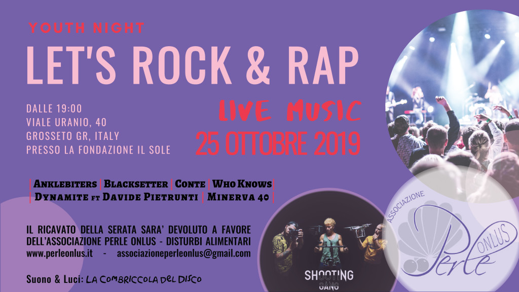 let's rock and rap disturbi alimentari